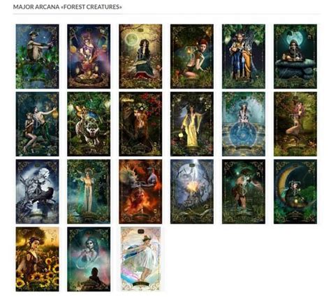 The Whimsical World of Elves and Magical Creatures Tarot